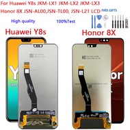 6.5"High quality LCD For Huawei Y8s JKM-LX1 JKM-LX2 JKM-LX3  Honor 8X JSN-AL00,JSN-TL00, JSN-L21 LCD