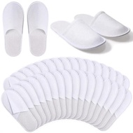 Hotel Slippers Disposable Closed Toe Slippers Non-Slip Spa Slipper Household Bulk Slippers for Guest Wedding Slipper