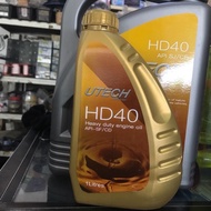 Utech Engine Oil HD40 1Litre API SJ/CF