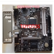 [Second-Hand] MSI/MSI B360/B365 Motherboard MSI B360M PRO-VD/VDH B360M-WIND/ICAF
