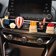 Creative Car Ventilator Perfume Clip 3D Food Three-Dimensional Air Outlet Car Decoration 0eFD