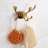 Three-Claw Hook Rotating Coat Hook 3 Movable Wardrobe Hook Hook Cross-Border Zinc Alloy Coat Hook Su