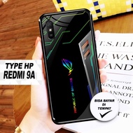produk CA Case Hardcase Xiaomi Redmi 9A Glossy Motif ROG Gaming Unik