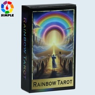 Rainbow Tarot Deck About 10X6cm Cards Games