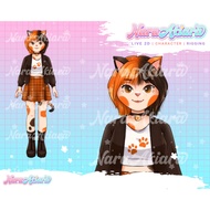 VTuber Live2D Characters, Make Your VTuber Dream Come True, Live2D Character Services, Premium VTube