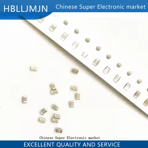 200PCS SMD 0805 Capacitor 0.1UF 0.15UF 0.22UF 0.33UF 0.47UF 100/150/220NF 330NF 470NF 1UF 50V 104 10