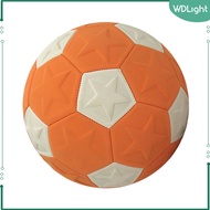 WDLight Soccer Ball Size 4 Playtime Training Sports Ball Futsal for Youth Kids Teens Indoor Outdoor Aged 5 6 7 8 9 10 11 12 13 Toddlers
