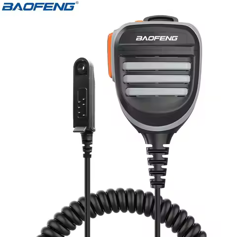 Baofeng Waterproof Speaker Mic Shoulder Microphone For BaoFeng UV XR UV 9R Pro Plus GT 3WP Waterproo