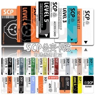 Scp Mobile Task Force Card Gift Foundation Blac scp Mobile Task Force Card Sticker Foundation Black 