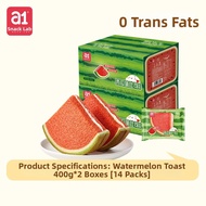 a1 | Cantaloupe and Watermelon Filled Toast Breakfast Soft Bread Snack Box