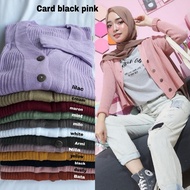 Knitted Cardigan Button Outer Cardigan Motif 9 (Please Chat First)