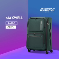 American Tourister Koper Softcase Maxwell Large 30 Exp TSA V2 - Green