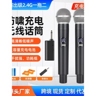 [Recommended] J.I.Y GE5 2.4G Wireless Lavalier Microphone One for Two Live Recording Stage Home Micr