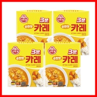 【ottogi】 3-Minute Curry Sauce Mild 200g 4pack Quick Meal Solution Dining Wear