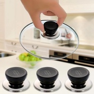 2/4pcs Stainless Steel Pot Cover Handle Universal Round Replacement Anti Scalding Pot Cover Handle Kitchen Cooker Accessories