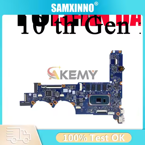 DAG7DCMB8D0 For HP Pavilion 13-AN Laptop Motherboard With i3 i5 i7 10th Gen CPU 8GB RAM L68367-601 L