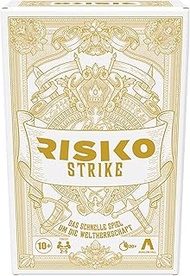 Hasbro Gaming Risk Strike Card and Dice Game, Strategic Card Game for 2-5 Players, 20 Mins, Family G