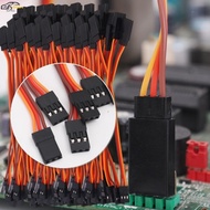 [Mega] 10-2Pcs 150mm Model Airplane Extension Cables - JR Male To Female Lead Wire - Anti-loose - PV