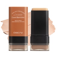 Dioni Eraser Liquid Foundation Stick with Brush Color 0g Moisturizing Light Transparent Concealer Li