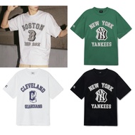 (3ATSV0233) MLB KOREA varsity Oversized-fit Short-Sleeved T-Shirt