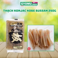 Black Kobe Bussan Konjac Jelly 250g / Konjac White Fiber KobeBussan 200g - Gyomu