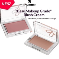 HYNTOOR Base Makeup Blush Cream, Brightening & Concealer Cream, Damp Nude Shading