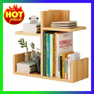 Sturdy Wooden Table Top Book Rack Book Shelf - mhakimizakaria