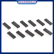 HENGHOME 10 Pcs 74LS00 74LS01 74LS02 74LS04 74LS05 74LS06 74LS07 74LS08 74LS09 74LS11 New HENGHOME