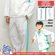 White Anime Cosplay Training Pants Aoba JohsaiTOSCA
