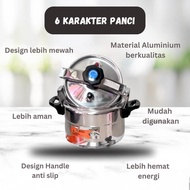 PREMIUM Pressure Cooker Size 3 Liter Small Mini Pressure Cooker Meat 18 Cm Viral Multipurpose Pressu