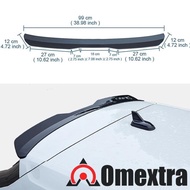 Rear Spoiler Wing Extension Omextra Universal Hatchback Car Spoiler