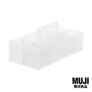 มูจิ กล่องโพลีโพรพิลีนมีหูหิ้ว - MUJI PP Storage Carry Box (W15 x D32 x H8 cm)