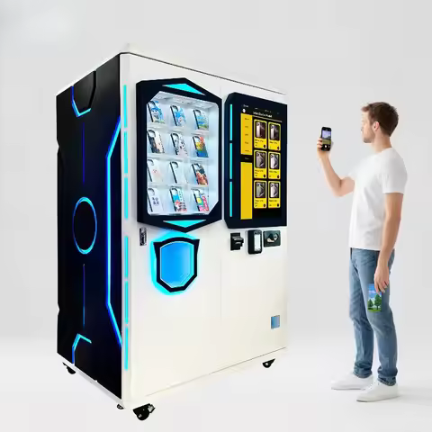 Customized Hot Selling Business Factory Price Self Service Automatic 3 Minute DIY Phone Case Vending