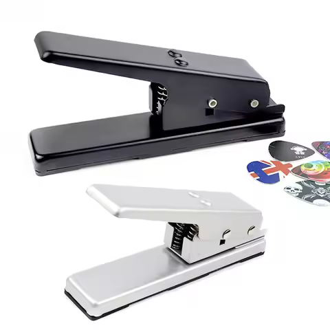 Guitar Pick Puncher DIY Guitar Pick Punch Maker Guitar Pick Punch Tool Guitar Pick Trimmer heavy dut