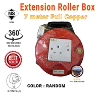 Extension Socket plug Roller box Wayar Extension Sirim Approved