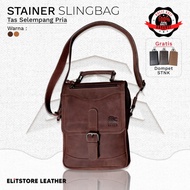 Reven Stainer Slingbag - Tas Selempang Pria Kulit Asli