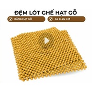 Wood grain chair mat, square model 45*45