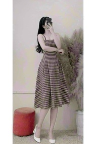 [Voucher 50k Freeship Max 0 đồng toàn quốc] Set tiểu thư vải dạ dáng xòe qua gối kèm áo khoác dạ lữn