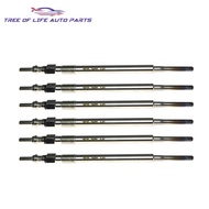 6pcs Glow Plug 36710-3A000 4.4V Fits Hyundai Veracruz ix55 Kia Borrego Mohave 3.0L 2008–2014 CRDi D6