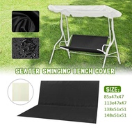Garden Swing Seat Cushion Waterproof Dustproof Thickened Furniture Cover Sunshade Seat Swing Chair Hammock Outdoor