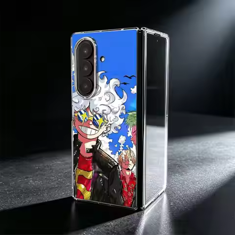 O-One P-iece Anime Case for Samsung Galaxy Z Fold 8 Ultra ZFold3 ZFold5 ZFold7 ZFold6 Z Fold 7 6 5 4