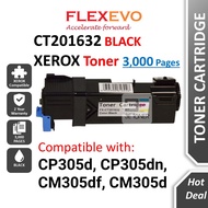 Compatible Fuji Xerox CT201632 CP305 CM305 CP305D CP305dn CM305 CM305d CM305df 305d 305dn 305df Blac