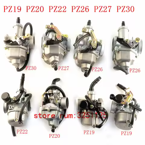 PZ19 PZ20 PZ22 PZ26 PZ27 PZ30 VM VM19 VM22 Carb Hand Cable Chock Carburetor for 50cc- 250CC Dirt Pit
