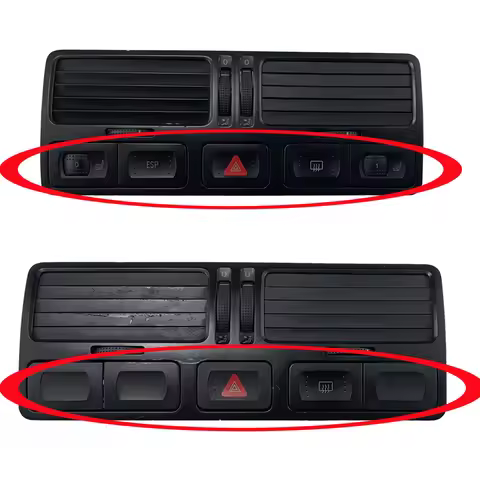 Original factory Headlight Control Switch Seat Heating ASR ESP for VW Bora Golf jetta MK4 1998-2006 