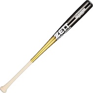 ZETT BTT14184 Softball Wooden Training Bat, Impact Resistant, Wooden, Hard Maple, 33.1 inches (84 cm