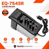EQ-7545R 4 Band Acoustic Guitar Preamp Amplifier Pickup – EQ 7545R Equalizer Piezo Acoustic Electric
