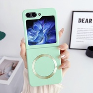 【Fold Love】Hard PC For SAMSUNG Z Flip 3 4 5 6 Casing For Girl Shockproof Lens Protector Case
