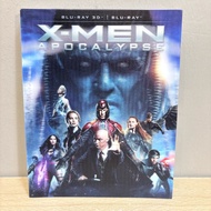 X-men Apocalypse 3D+2D [Blu-ray 2nd Hand] Movie Genuine Disc Second Hand Good Quality Blue ray Xmen 