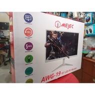 MEJEC PC MONITOR LED 19" VGA HDMI Monitor CCTV 19inc