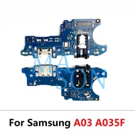 For Samsung A03 A035 A035F A035G A035M USB charging board  flexible cable